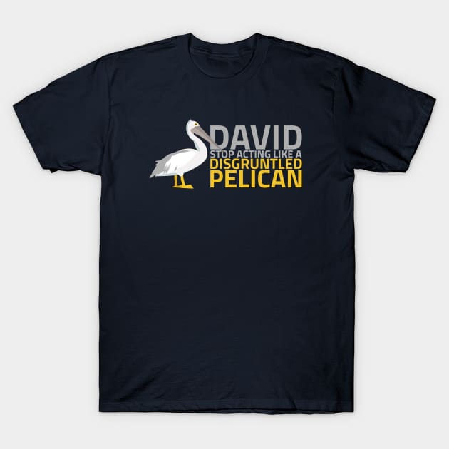 Disgruntled Pelican T-Shirt by jkwatson5